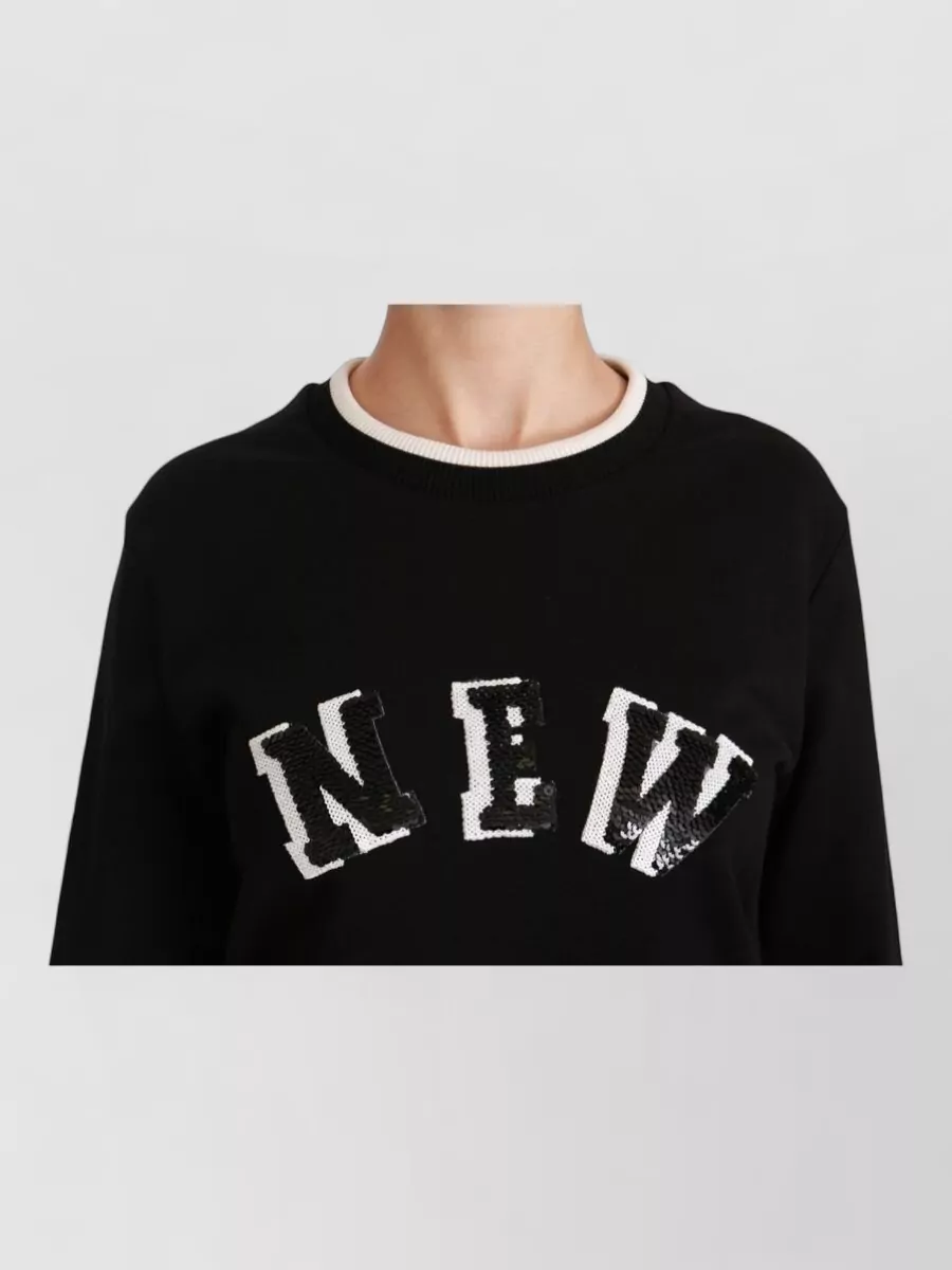 Dolce&Gabbana Cotton Logo-Embroidered Sweatshirt