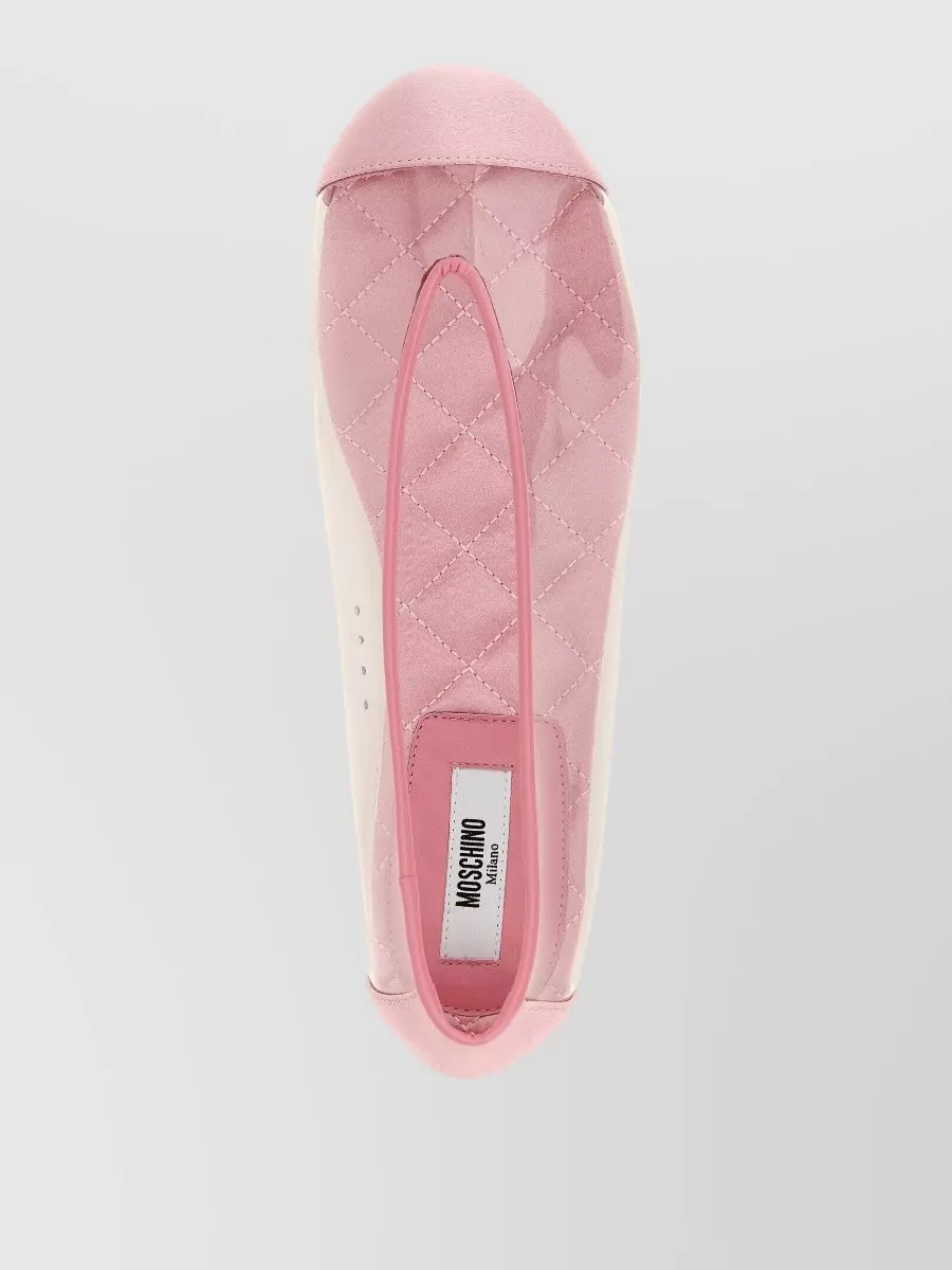 Moschino Pvc Ballerina Flats