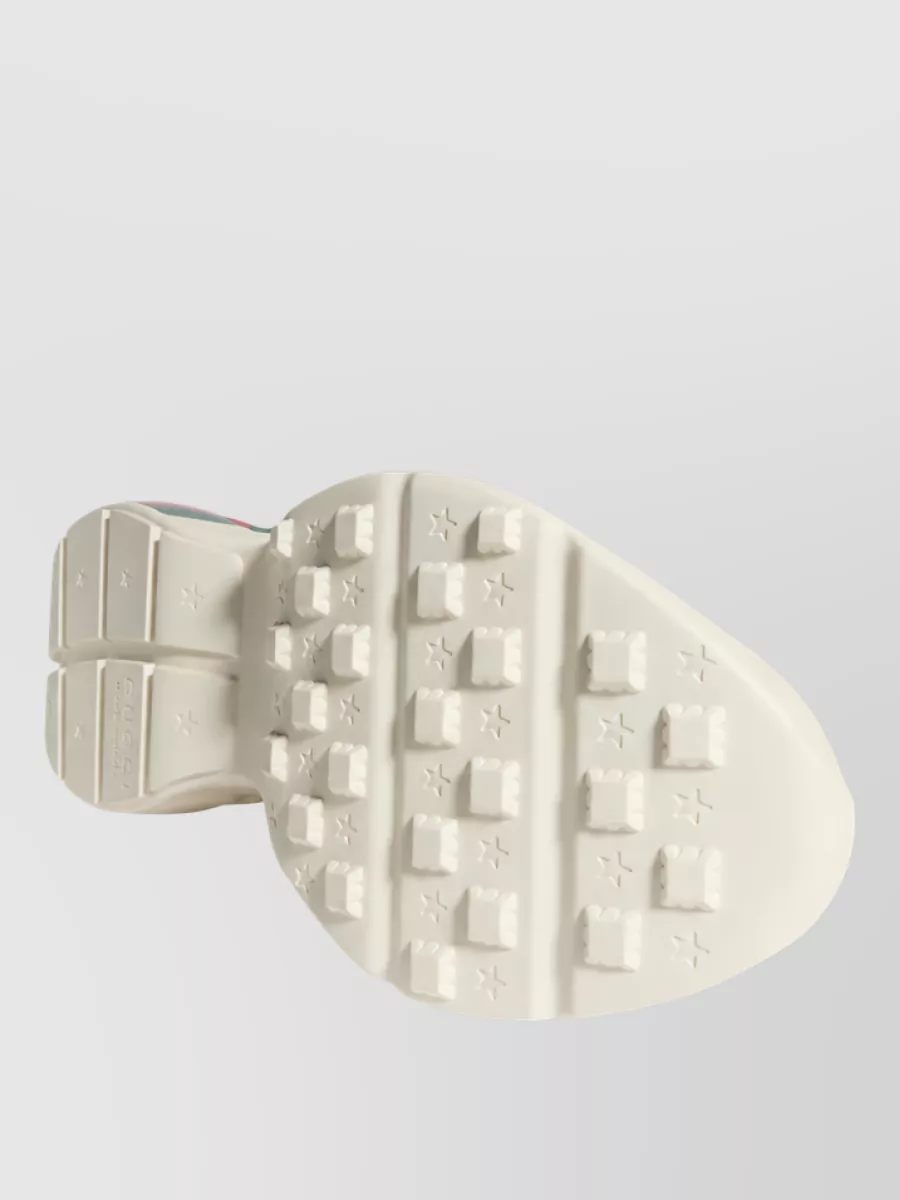Gucci Leather Lace-Up Sneakers