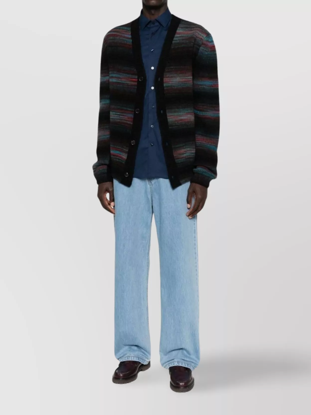 Etro Relaxed Button-Down Collar Long Sleeve Shirt