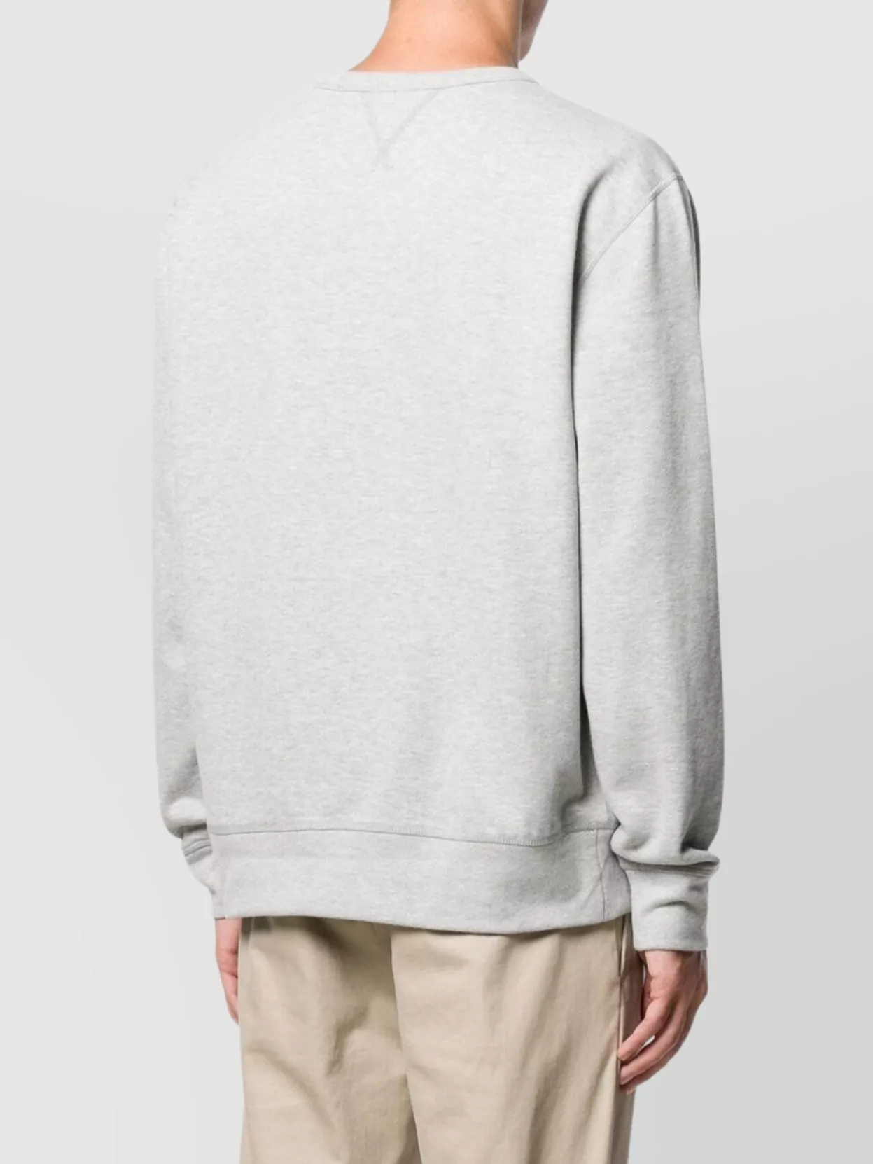 Ralph Lauren Ribbed Crew Neck Long Sleeve Knit