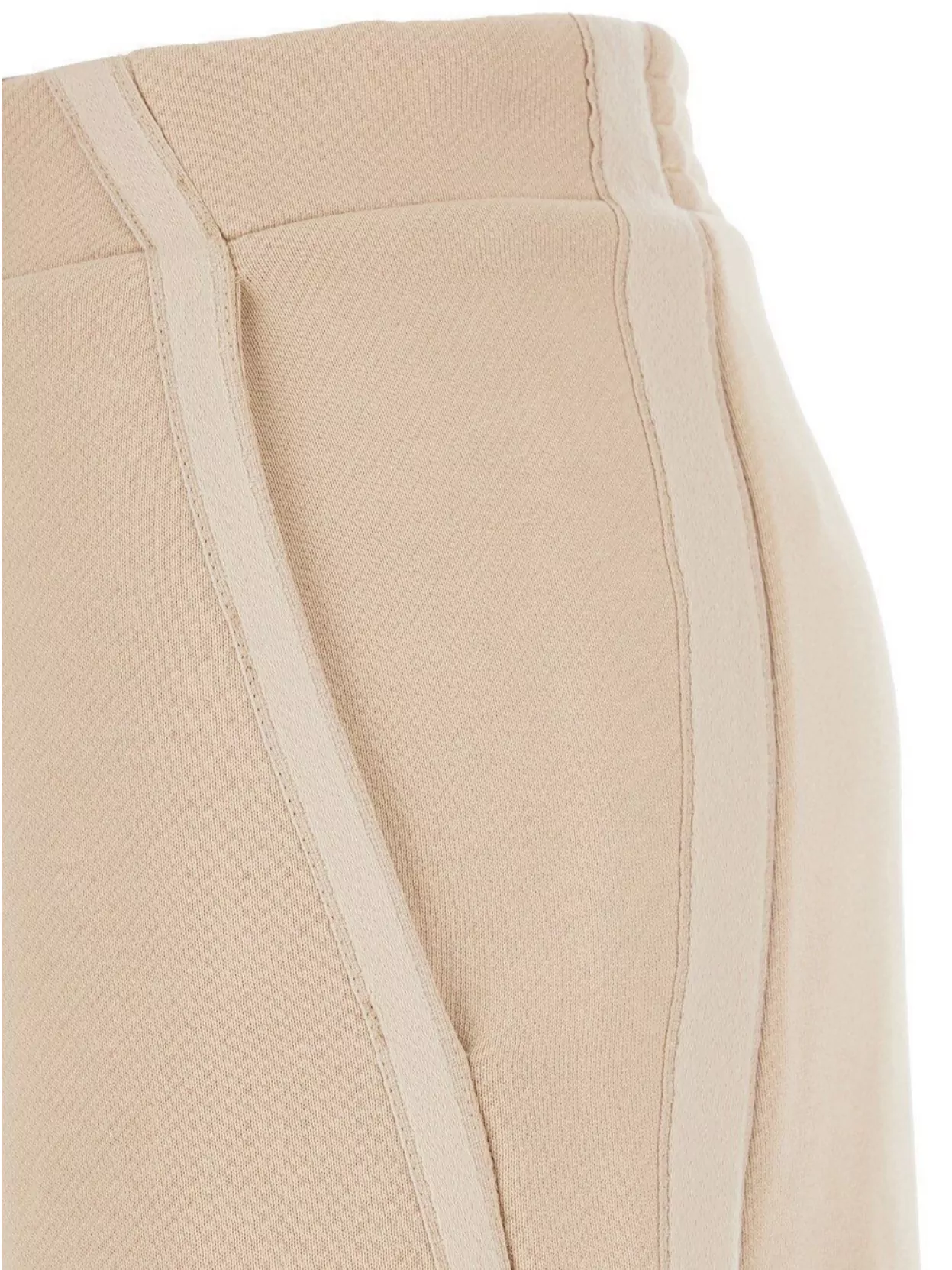 Max Mara Wide Leg Cotton Trousers Side Pockets