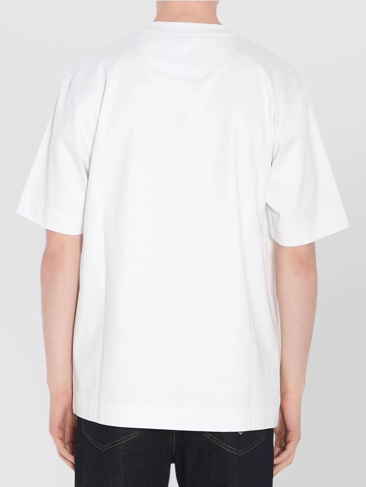 Fendi Zip Pocket Oversized T-Shirt Logo
