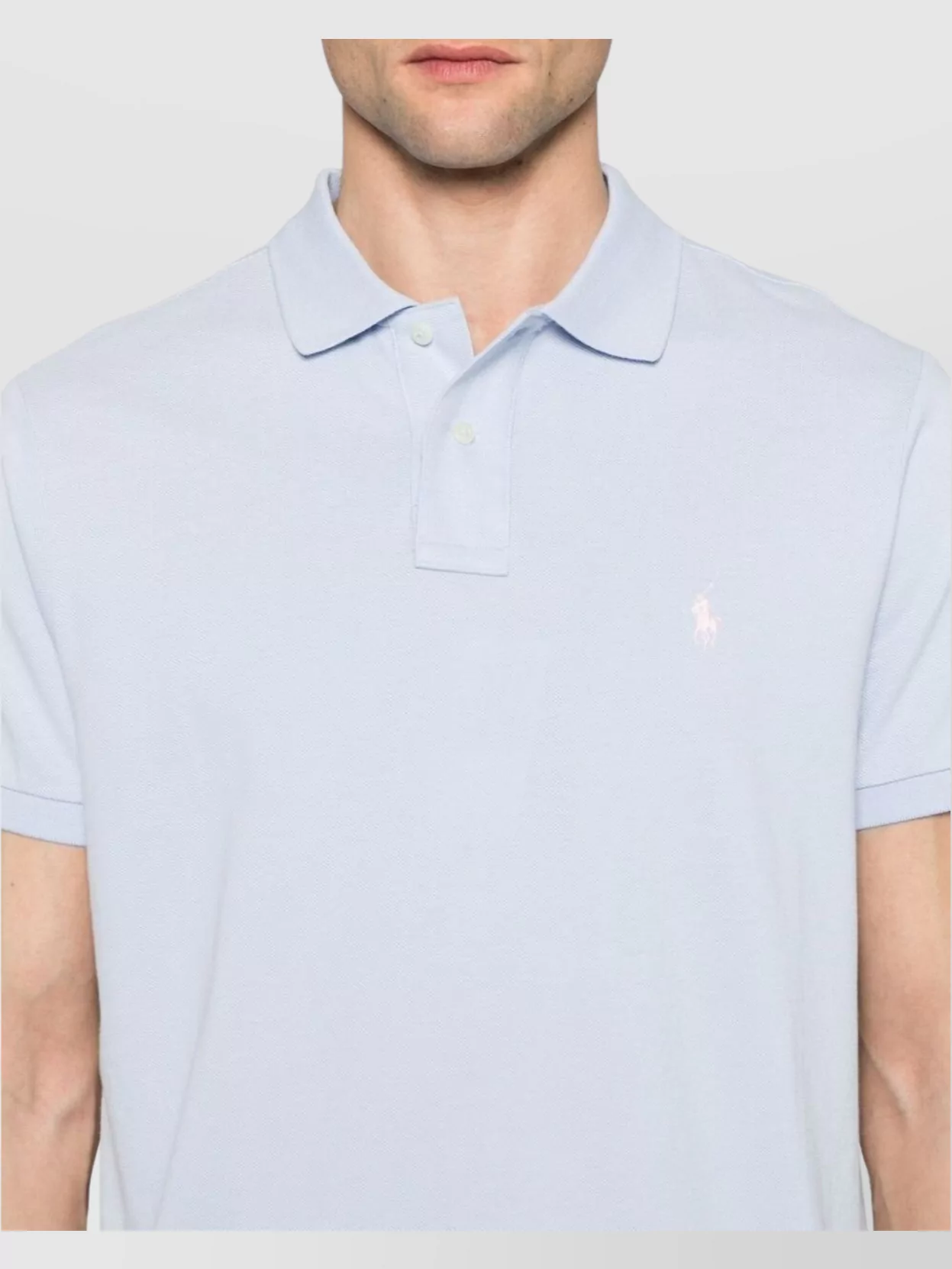 Ralph Lauren Logo Polo Shirt With Collar
