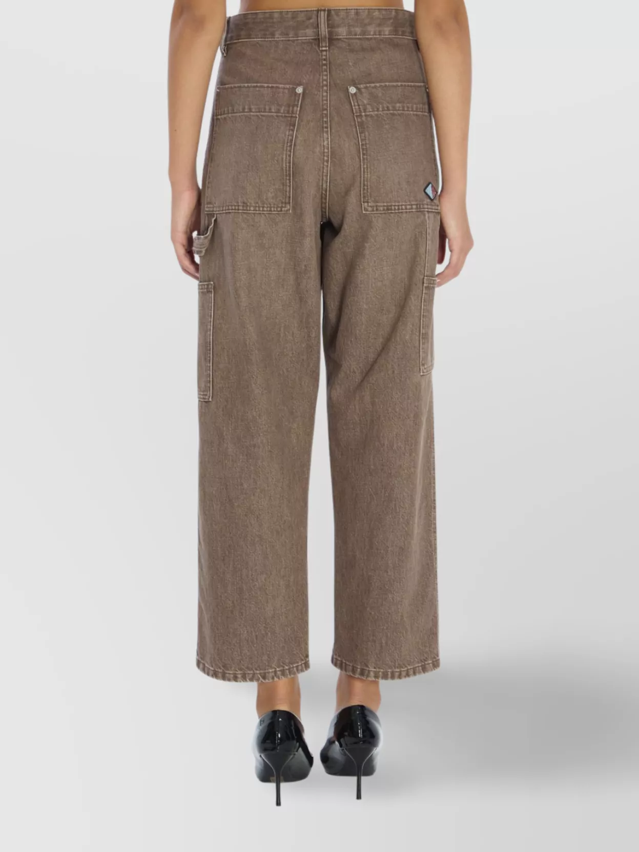 Bottega Veneta Cargo Style Jeans Featuring Multiple Pockets