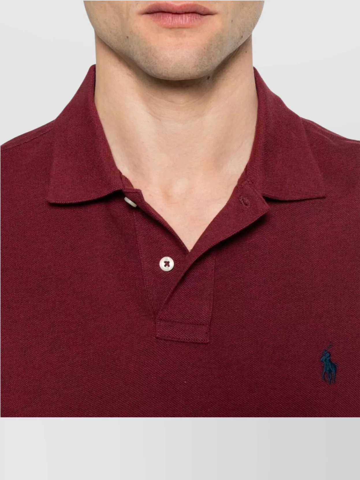 Polo Ralph Lauren Collared T-Shirt Side Slits