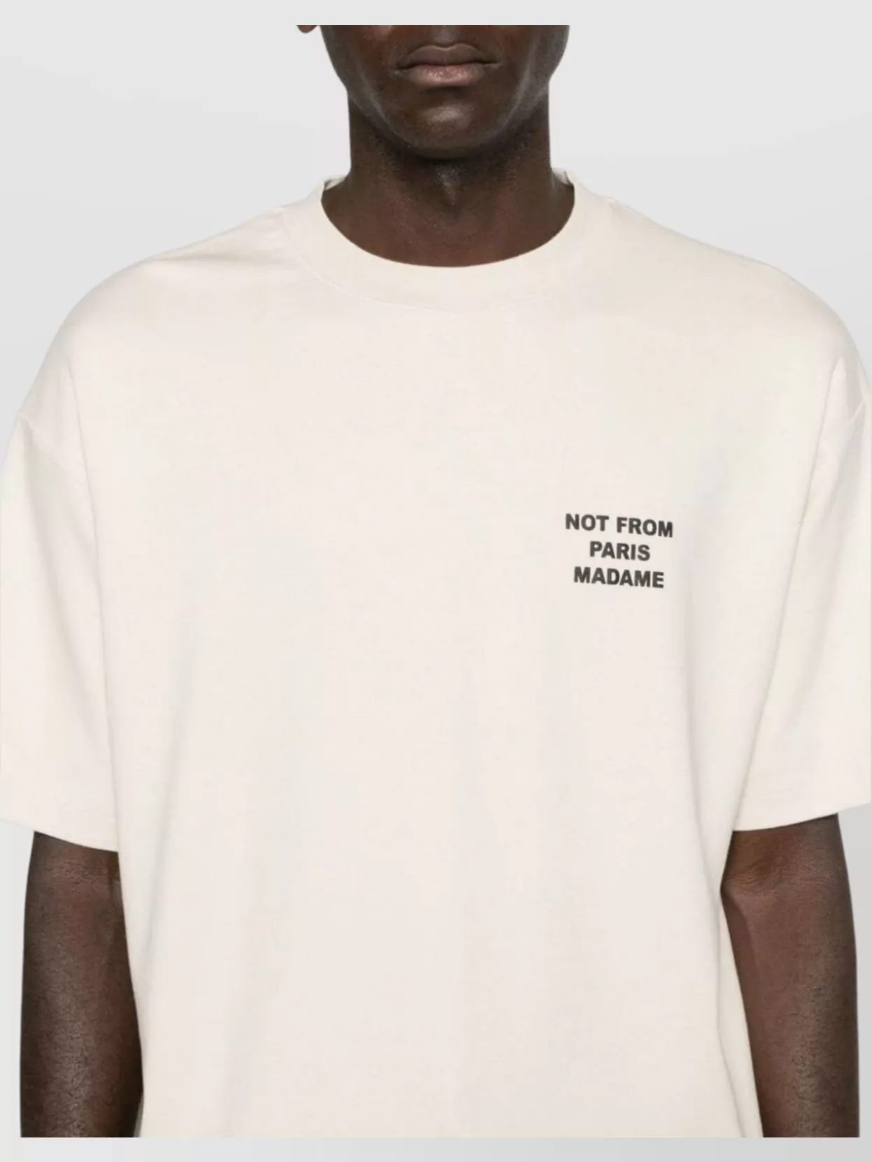 Drôle De Monsieur Graphic Print Cotton T-Shirt