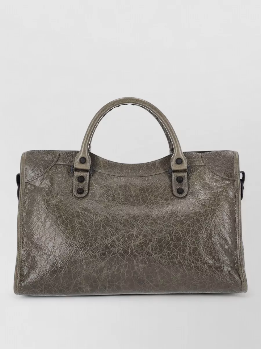 Balenciaga Le City Medium Leather Tote Bag