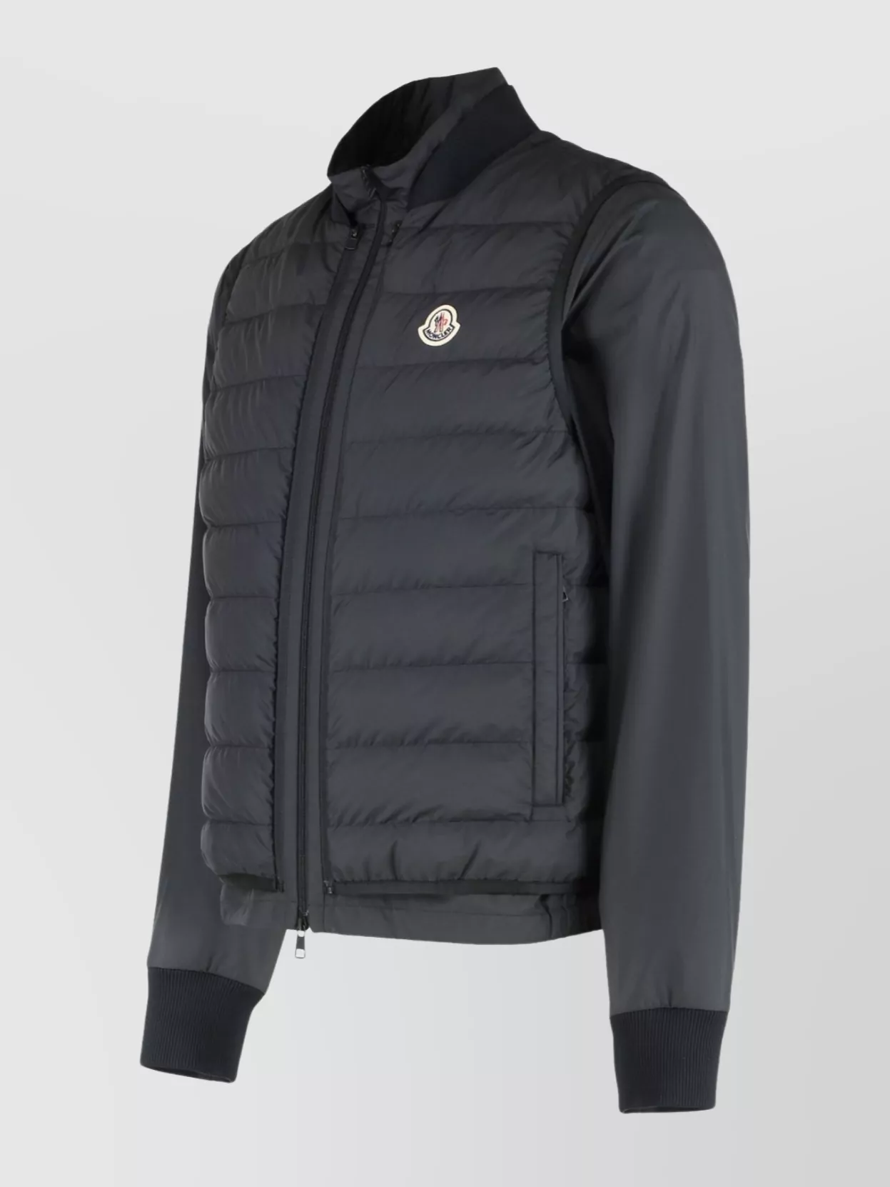 Moncler Short High Collar Quilted Jacket