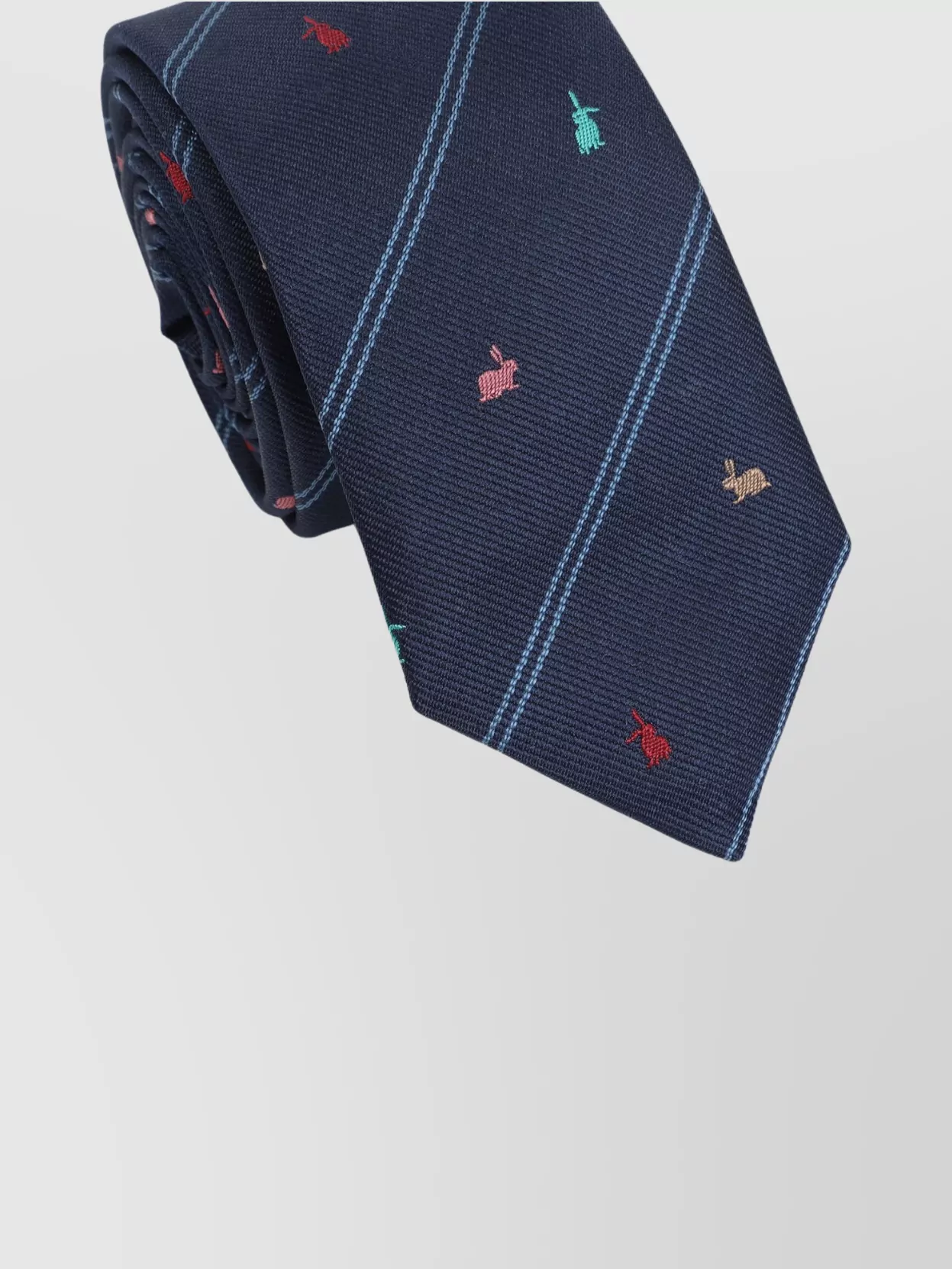 Paul Smith Men Rabbit Stripe Tie