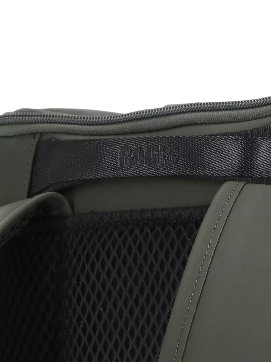 Rains Unisex Waterproof Backpack Mesh Back Pockets