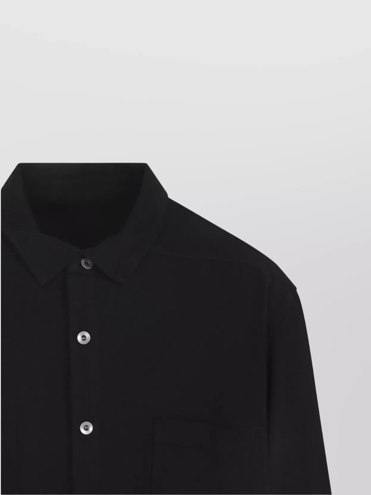 Rick Owens Drkshdw Oversized Shirt With Chest Pockets And Long Sleeves