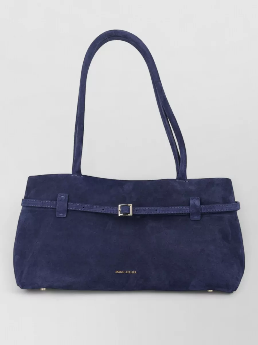 Manu Atelier Leather Shoulder Bag