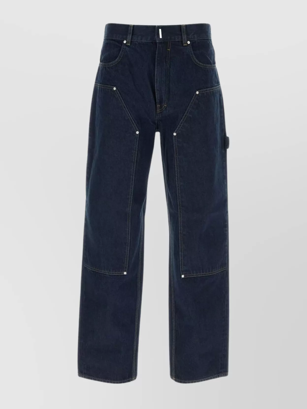 Shop Givenchy Denim Carpenter Cargo Trousers