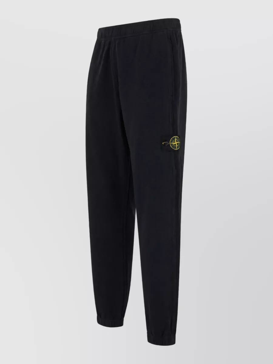 Stone Island Cotton Loose-Fit Trousers