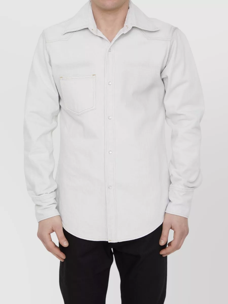 Maison Margiela Denim long-sleeve shirt