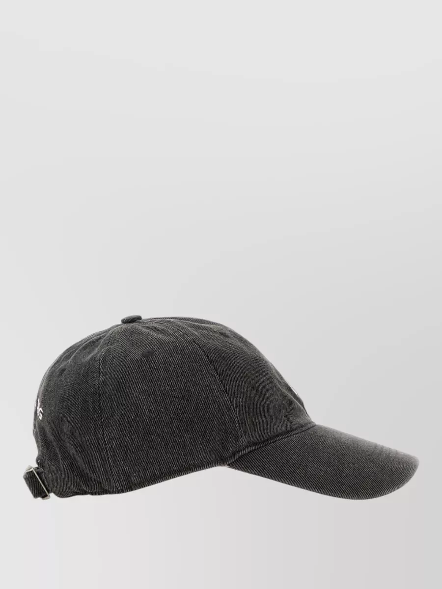Anine Bing Denim Baseball Cap