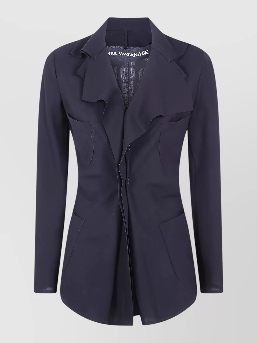 Junya Watanabe single-breasted fitted blazer