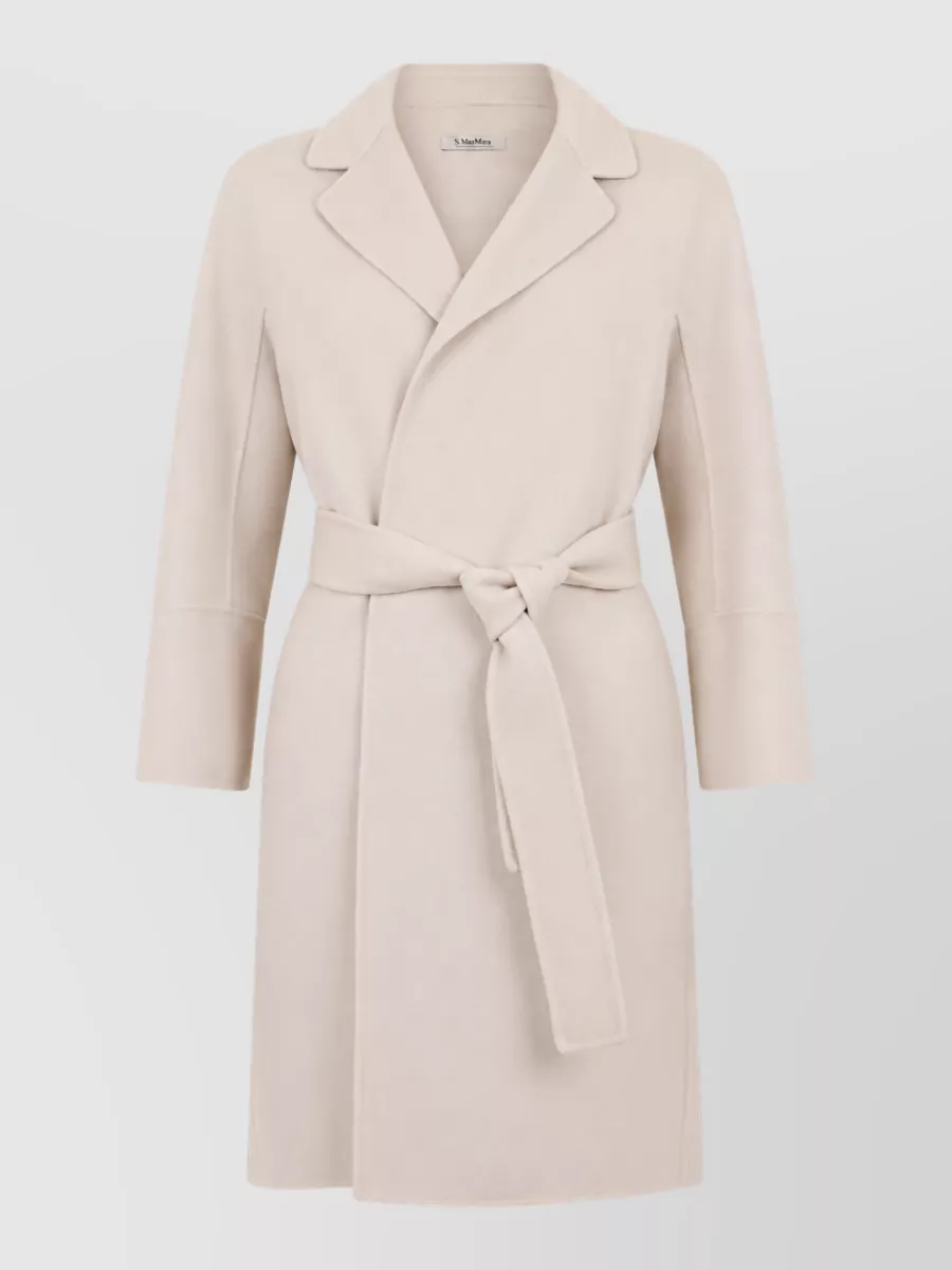 S Max Mara wool trench coat