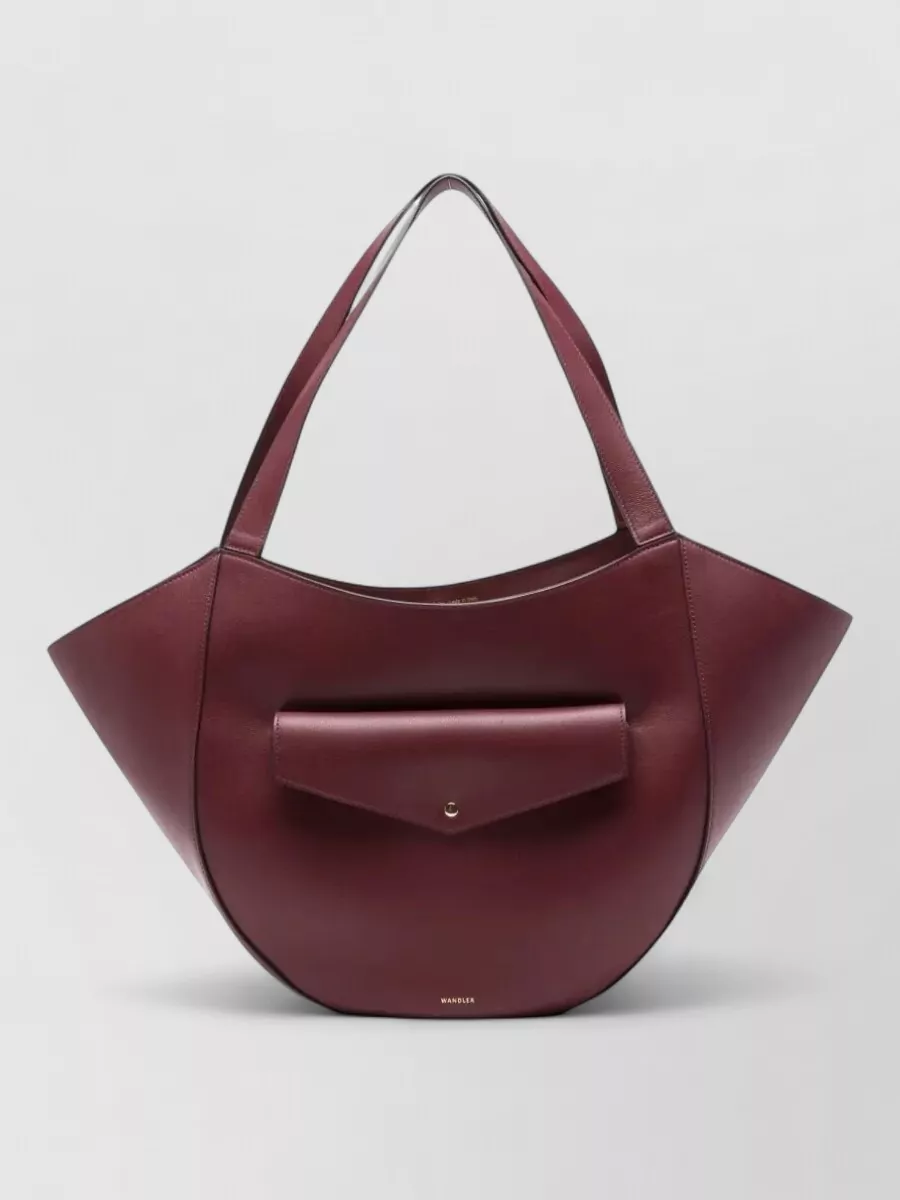 Wandler hortensia leather shoulder bag