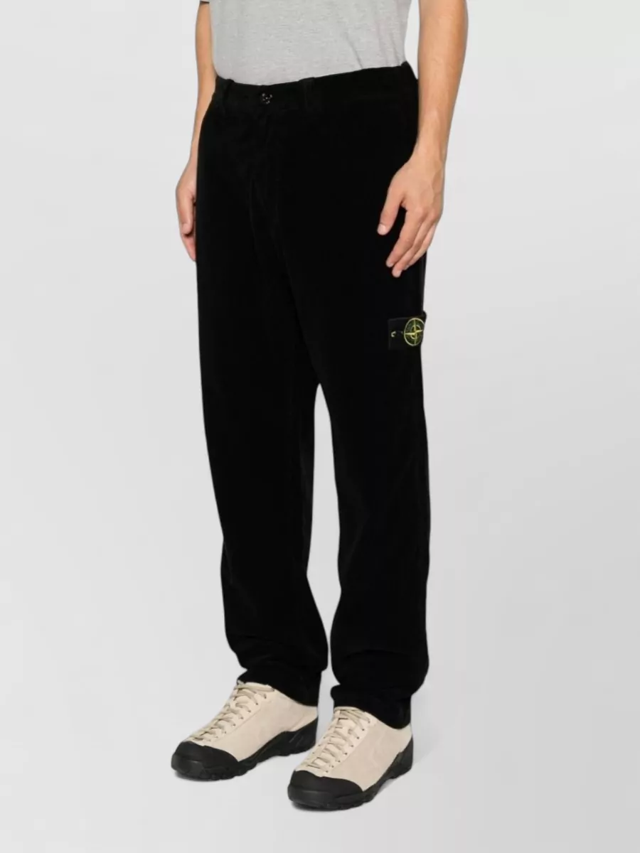 Stone Island Corduroy Straight-Leg Trousers