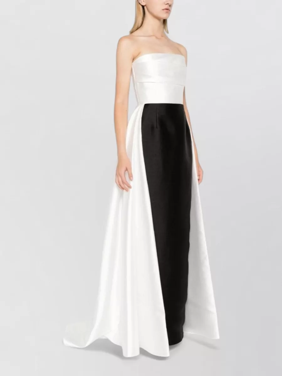 Solace London Strapless Maxi Dress