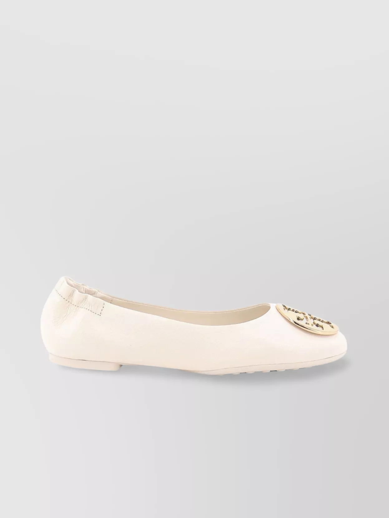 Tory Burch Leather Ballerinas Embellished Detail