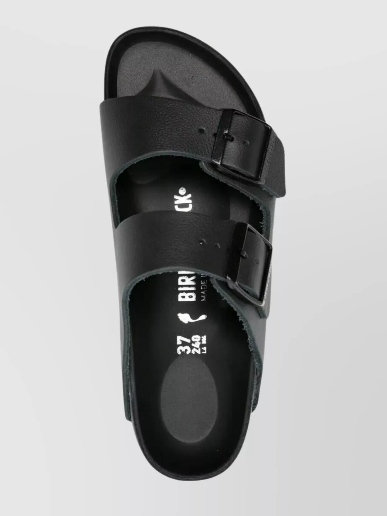 Birkenstock Sandals With Double Strap And Flat Sole