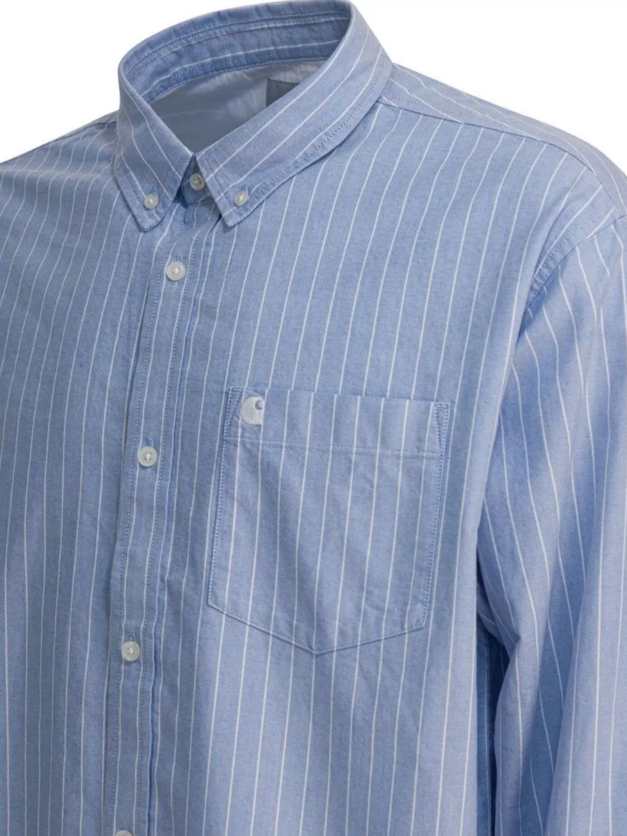 Carhartt Wip Striped Long Sleeve Shirt Front Pocket