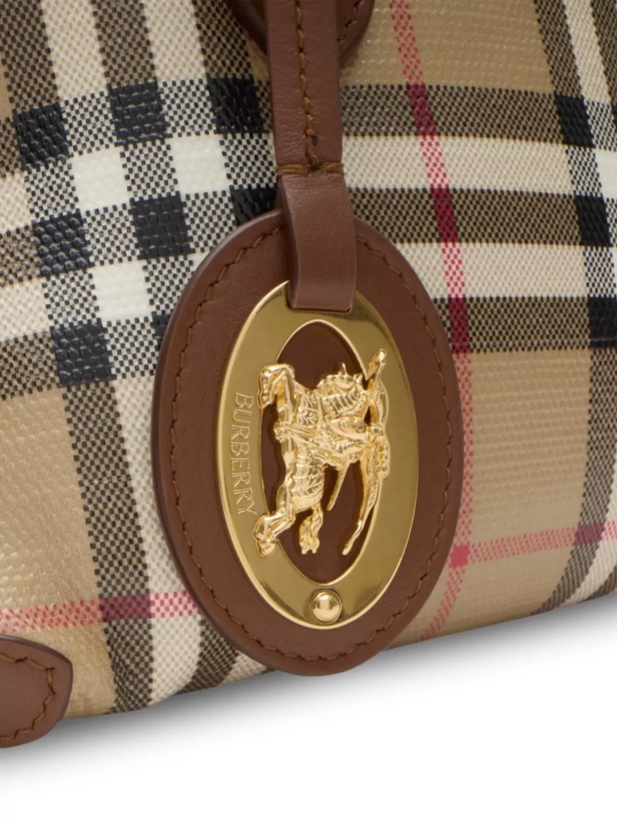 Burberry Mini Primrose Coated Canvas Shoulder Bag