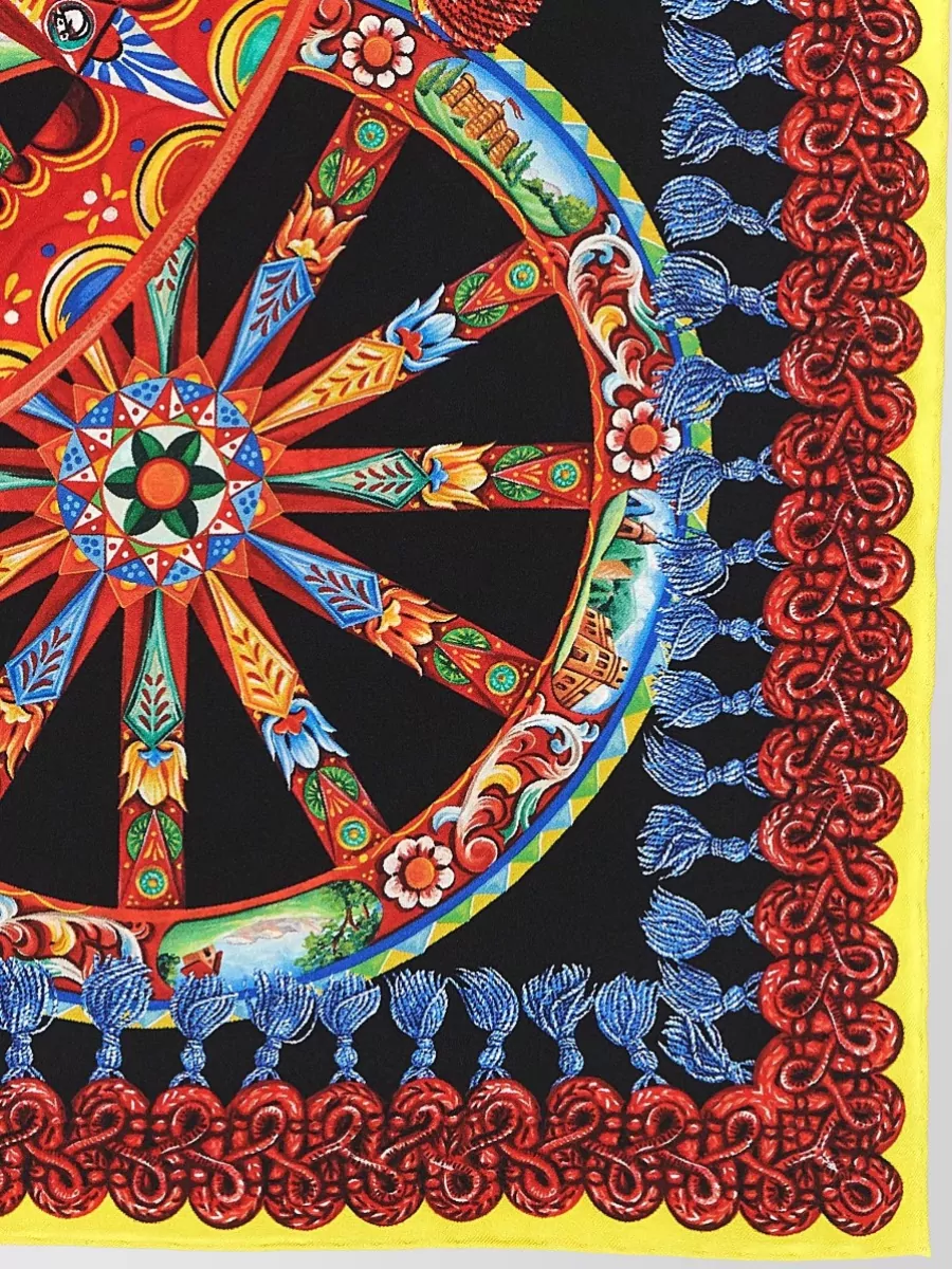 Dolce&Gabbana Silk Printed Scarf