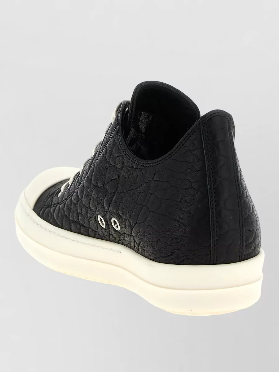 Rick Owens lamb leather low sneakers