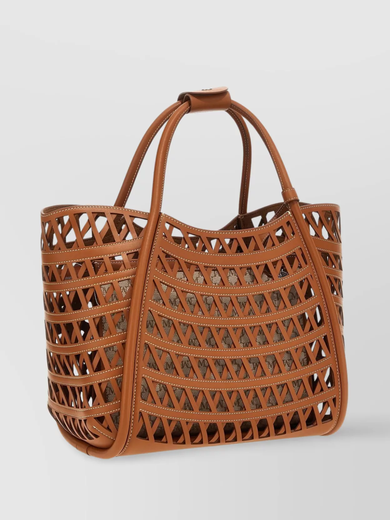 Max Mara "Cut-Out Design" Tote Bag With Dual Handles
