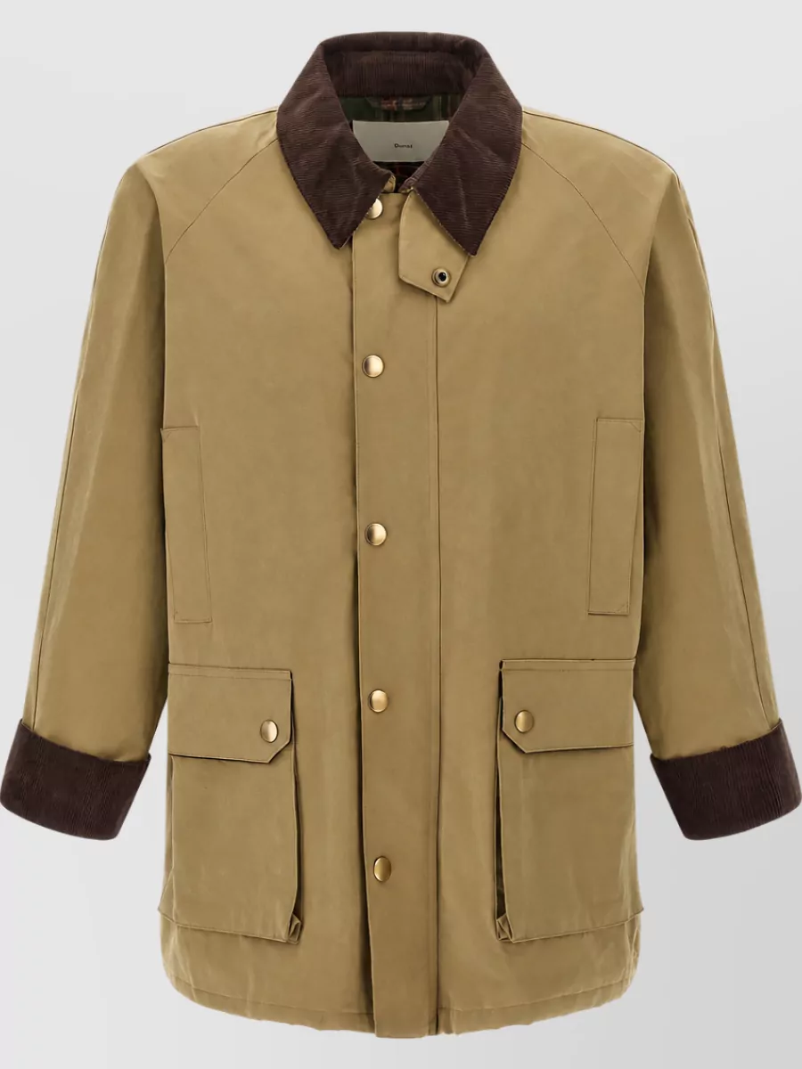 Dunst Cotton Single Breasted Coat