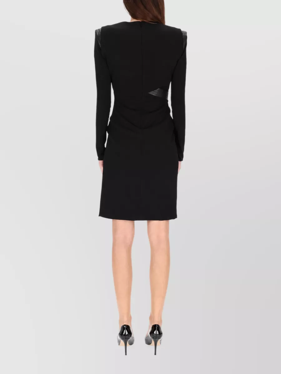 Versace V-Neck Mini Dress