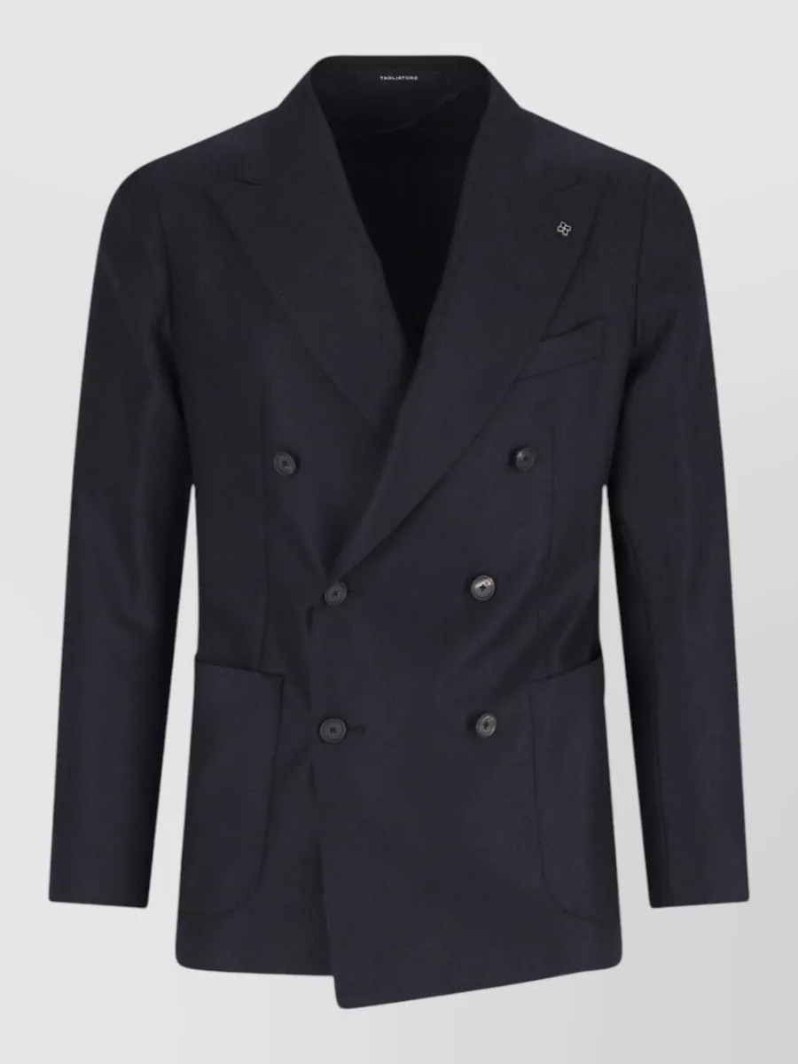Tagliatore wool cashmere blazer