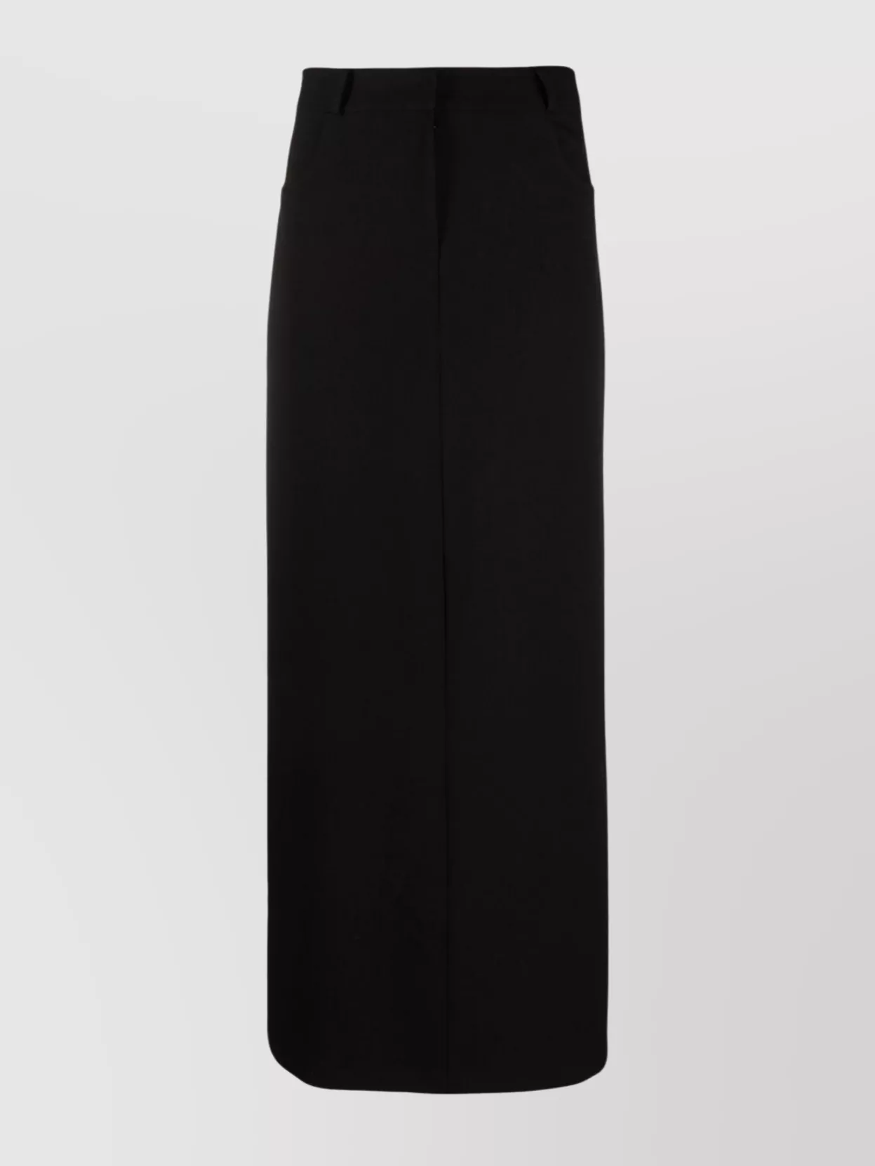 The Frankie Shop Long Pencil Skirt With Slit And Pockets