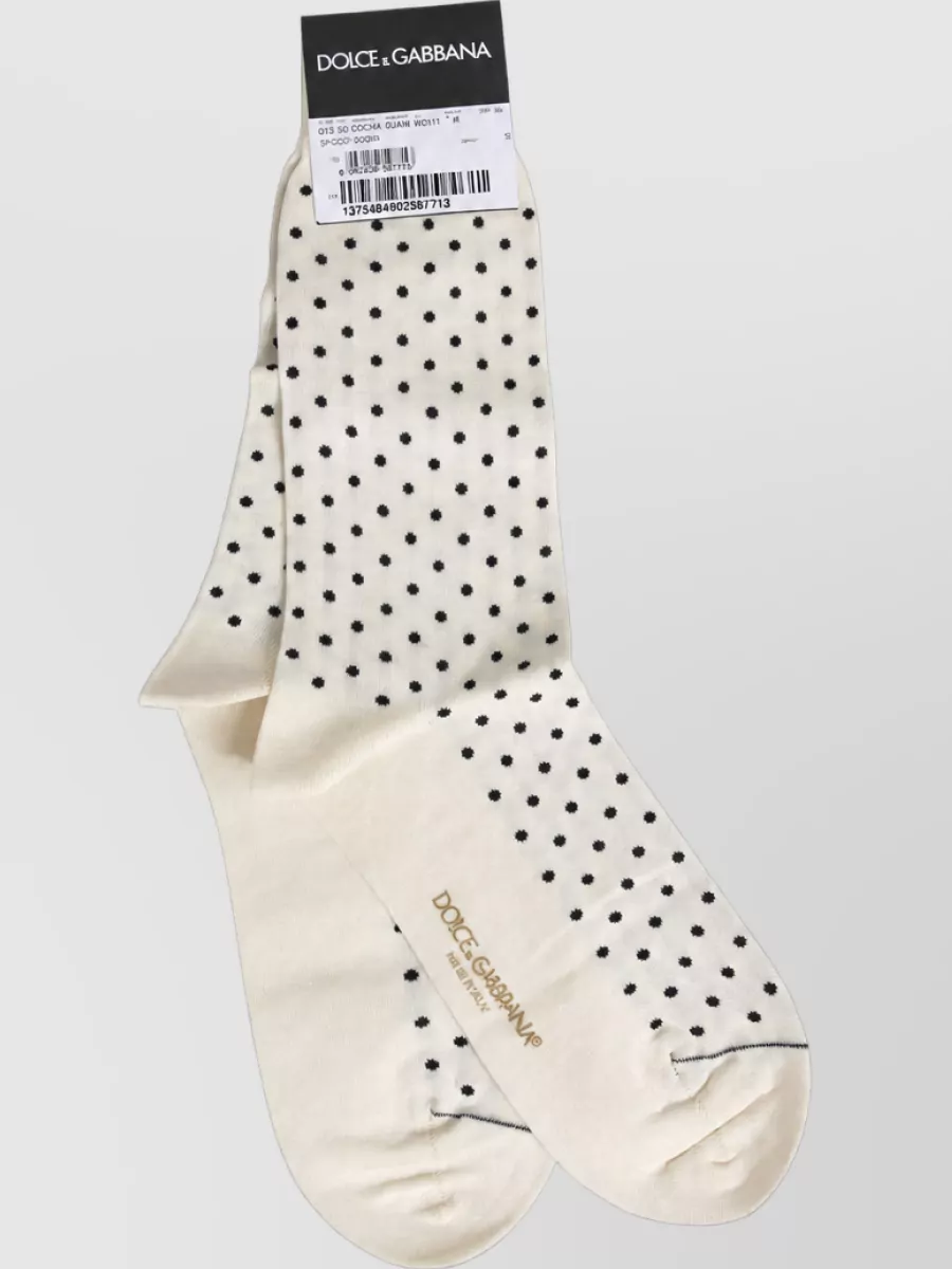 Dolce&Gabbana Polka Dot Socks