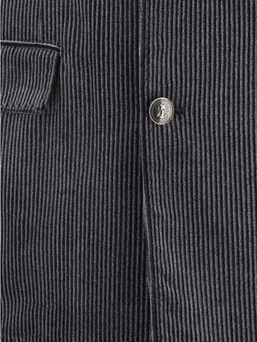 Brunello Cucinelli Cotton double breasted coat