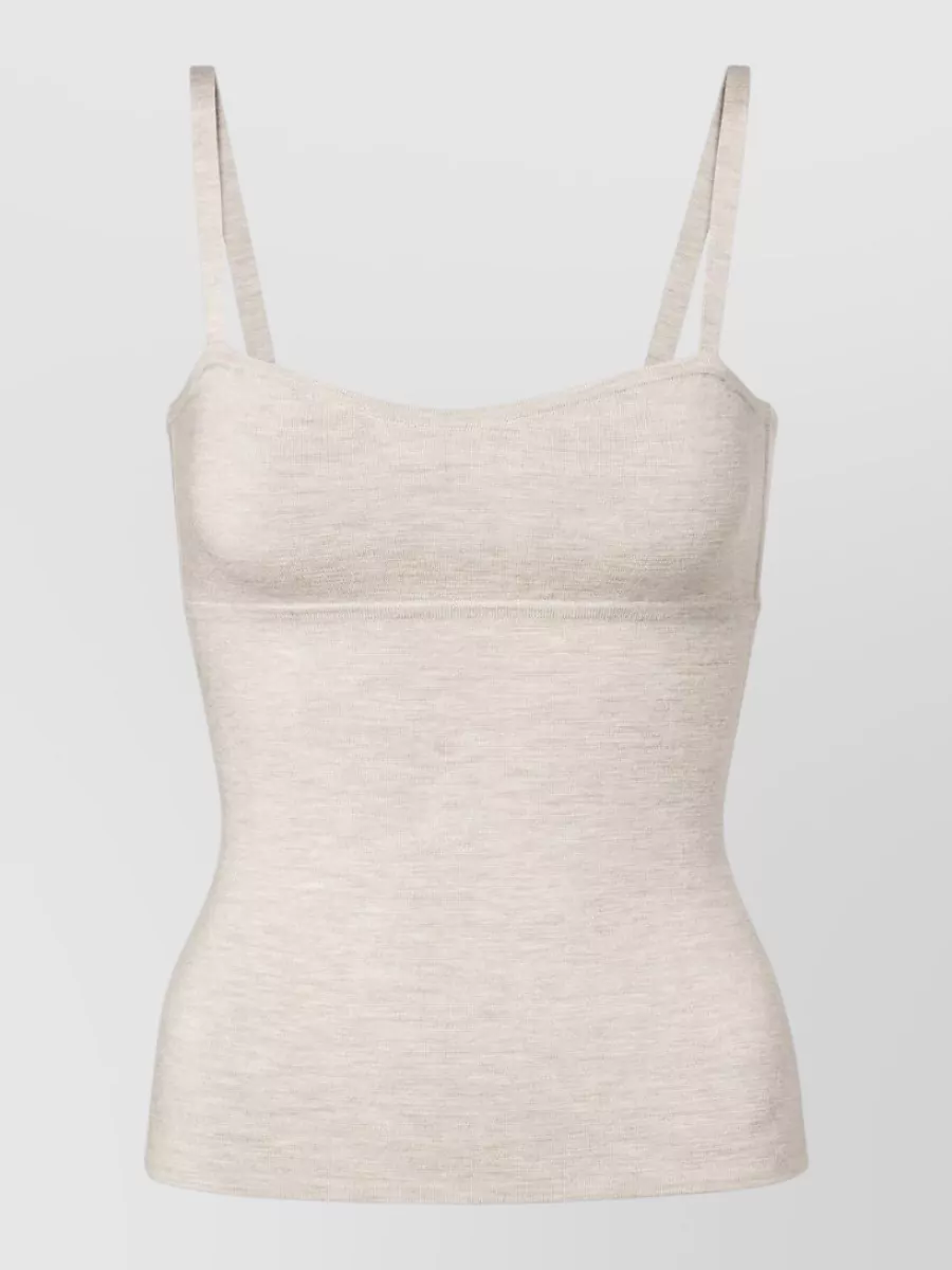Max Mara Wool Knit Tank Top