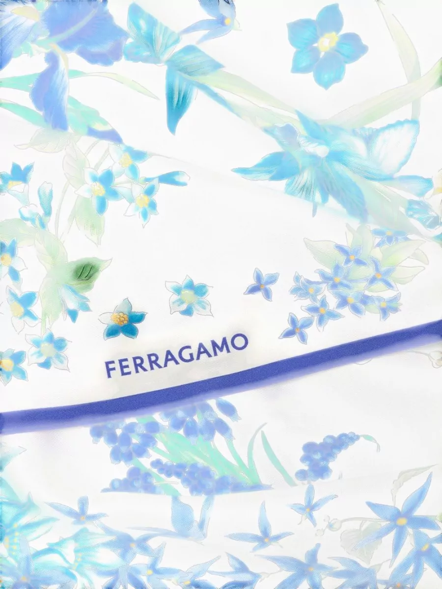 Ferragamo Silk Oblong Shawl