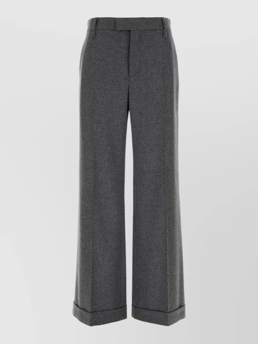 Brunello Cucinelli cashmere wide-leg trousers
