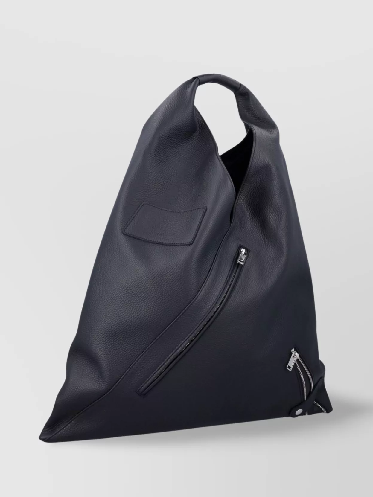 Mm6 Maison Margiela Japanese Biker Shoulder Bags With Front Pocket