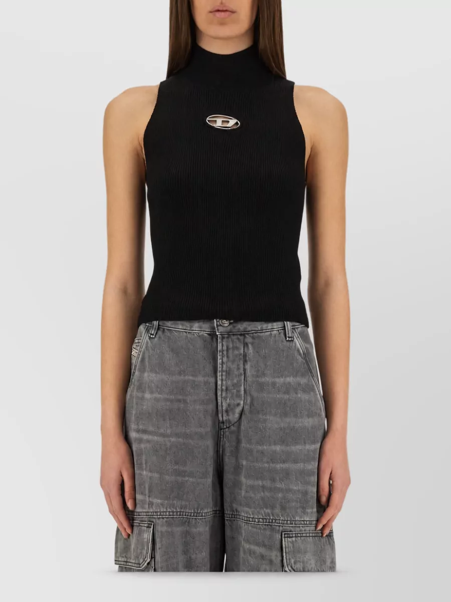 Diesel Viscose Knitted Top