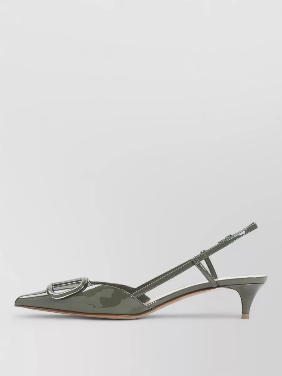 Valentino Garavani Leather Slingback Sandals