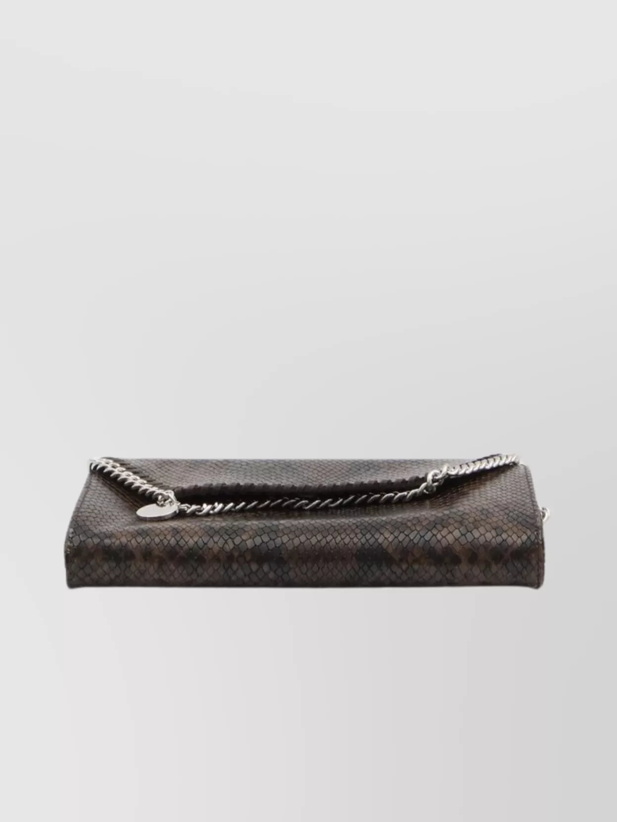 Stella Mccartney Snake-effect Chain Cross-body Wallet