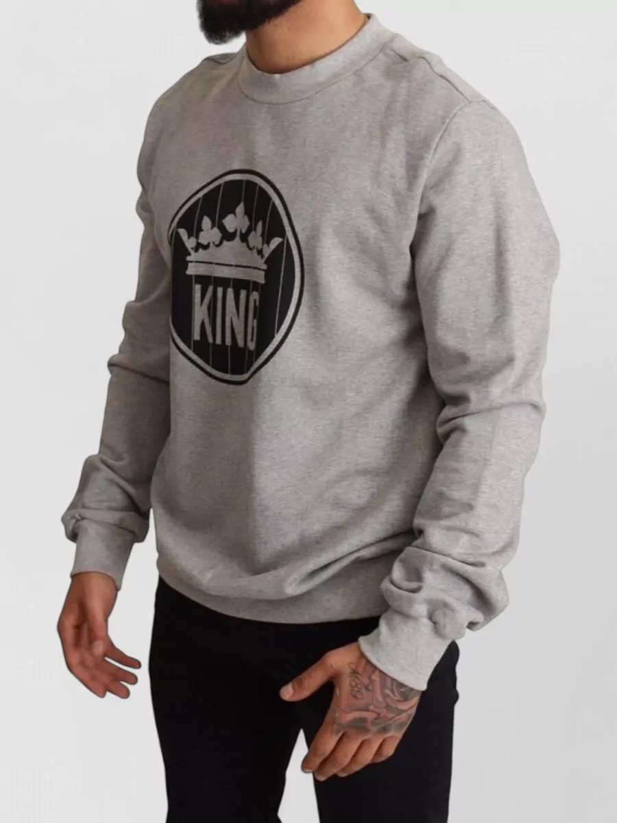 Dolce&Gabbana Cotton Graphic Sweatshirt
