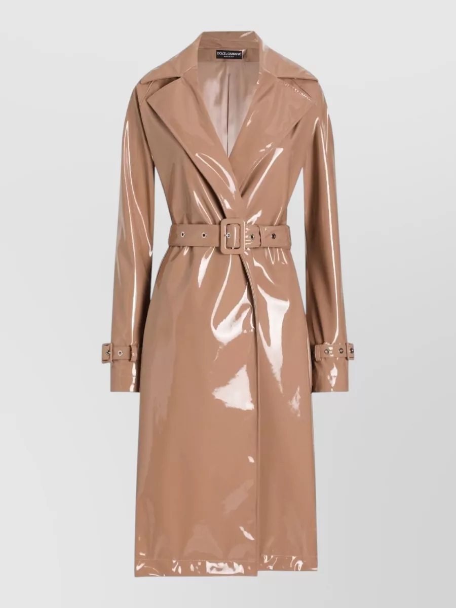 Dolce&Gabbana Vinyl trench coat