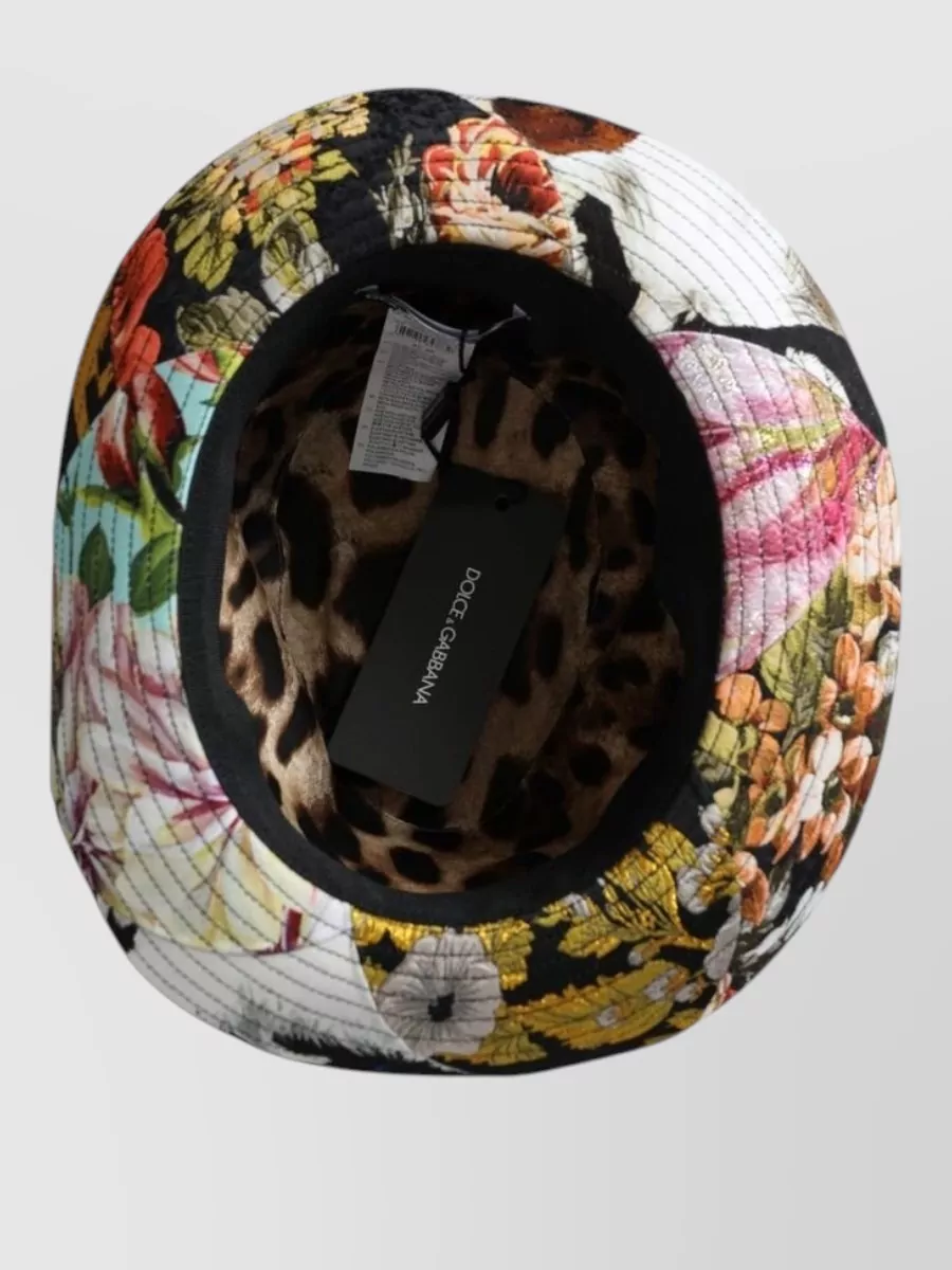Dolce&Gabbana Patchwork Fedora Hat