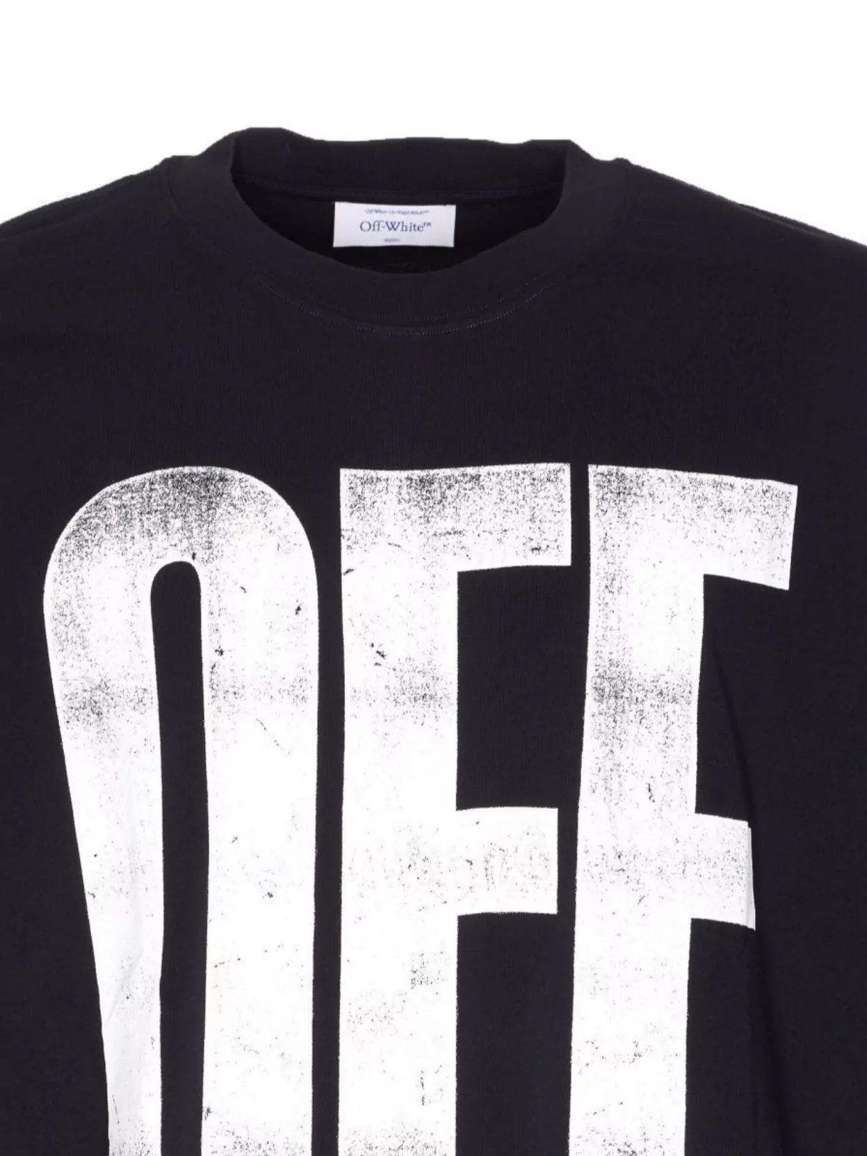 Off-white Graphic Skate Design Crewneck Short Sleeve T-shirt In Black